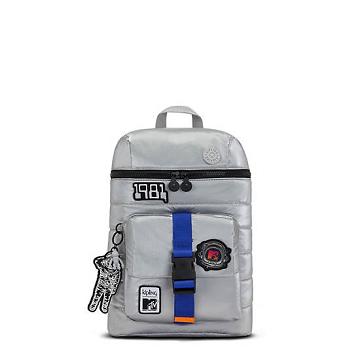 Kipling Bosko MTV Backpacks MTV Moon Silver | AU 1540KO